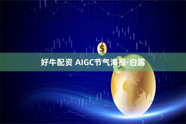 好牛配资 AIGC节气海报·白露